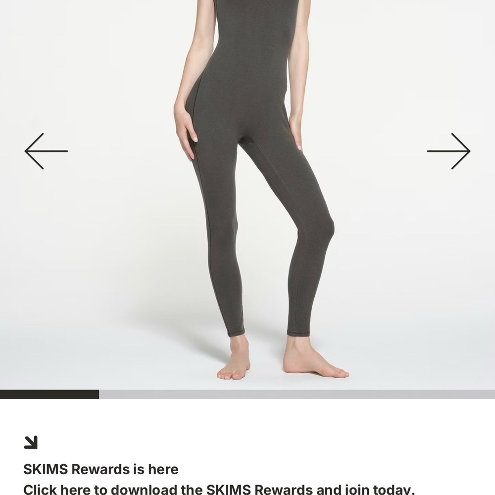 SKIMS Outdoor Cami Jumpsuit in Onyx 4X Sold out online